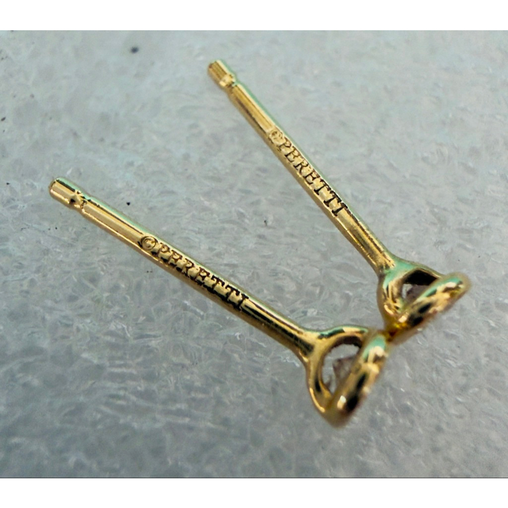 Tiffany & Co. Peretti Diamonds by the Yard® Earrings in 18k Yellow Gold 0.10 Ct - Picture 7 of 10
